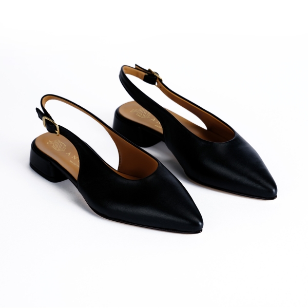 Slingback Noir